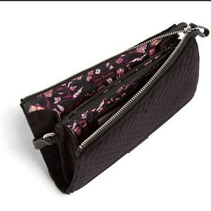 Black - Vera Bradley RFID Slim Wristlet
